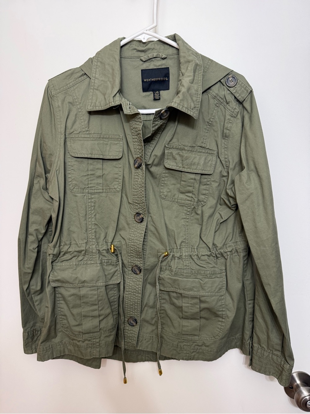 Weatherproof Women's Olive Utility Field Jacket